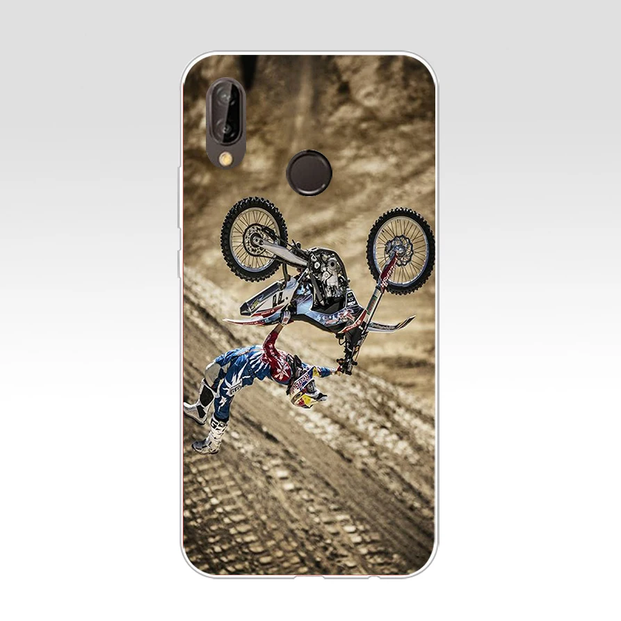 8 248SD moto cross moto dirtbikes мягкий силиконовый Tpu чехол для Honor 10 huawei p mate 10 20 30 lite y5 y6 prime - Цвет: 8