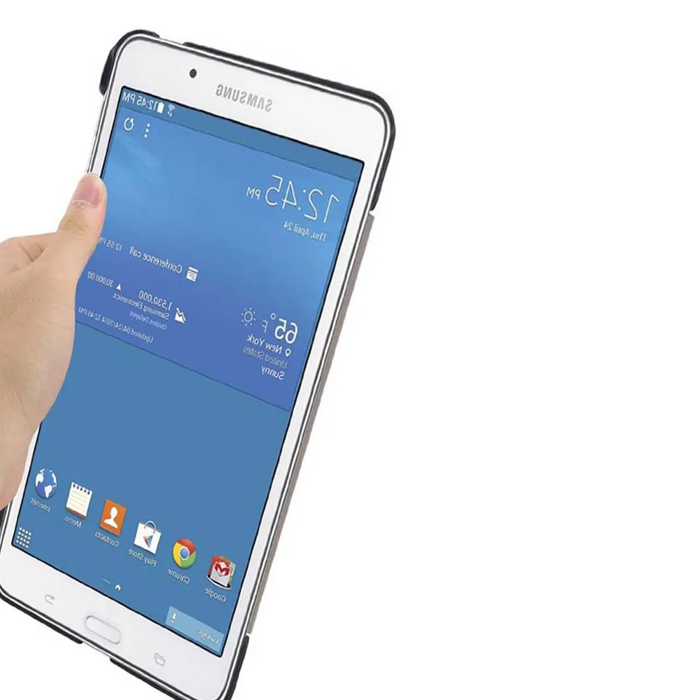 Смарт-чехол Tab 4 7 0 T230 T231 T235 T239 ультратонкий умный чехол-книжка для Samsung Galaxy VE чехол