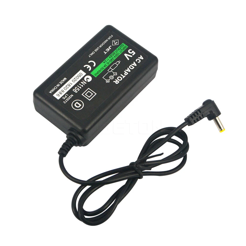 

New EU US Plug Home Wall Charger 5V AC Adapter Power Supply Cord for Sony PSP 1000 2000 3000