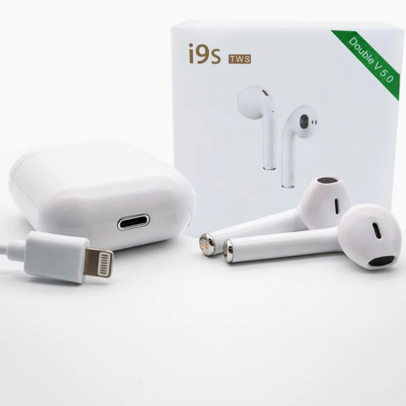 I9S tws Новинка i9S TWS Мини Bluetooth наушники Беспроводная гарнитура Bluetooth 5,0 стерео спортивные наушники с микрофоном для телефона Andorid - Цвет: I9S tws