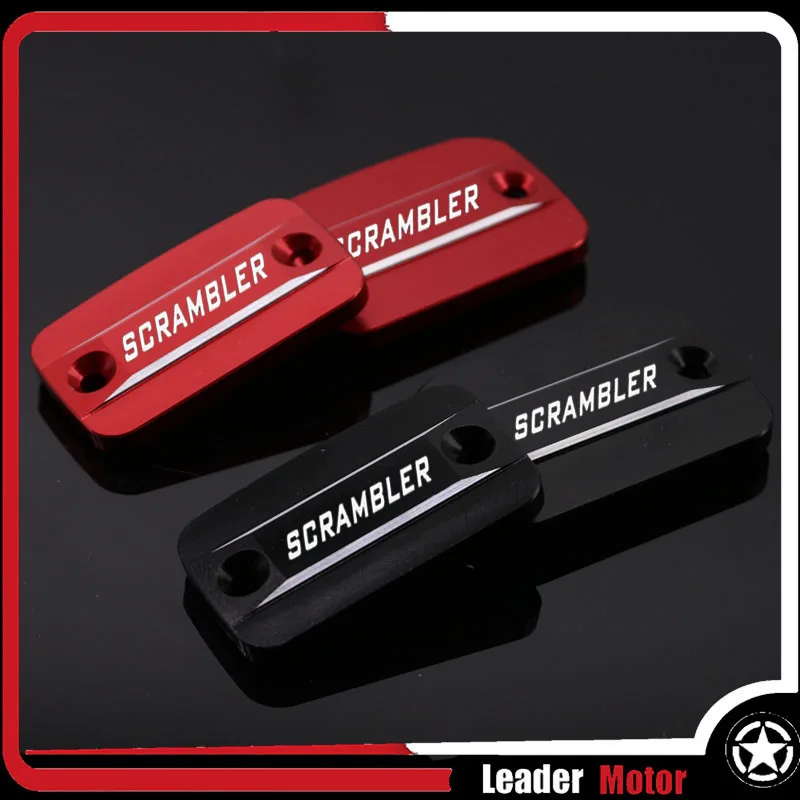 

For SCRAMBLER 1100 2018-2022 Scrambler 800 2019-2022 Scrambler 400 2016-2020 Front Brake Clutch Cylinder Fluid Reservoir Cover