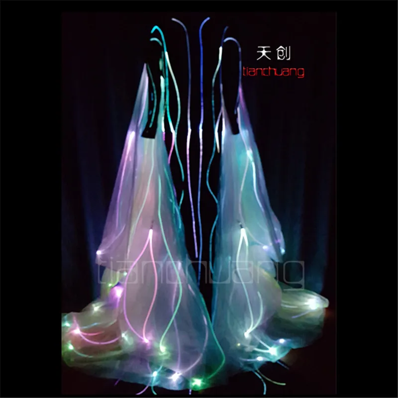 Женский светодиодный светильник яркий программируемый для бальных танцев|led