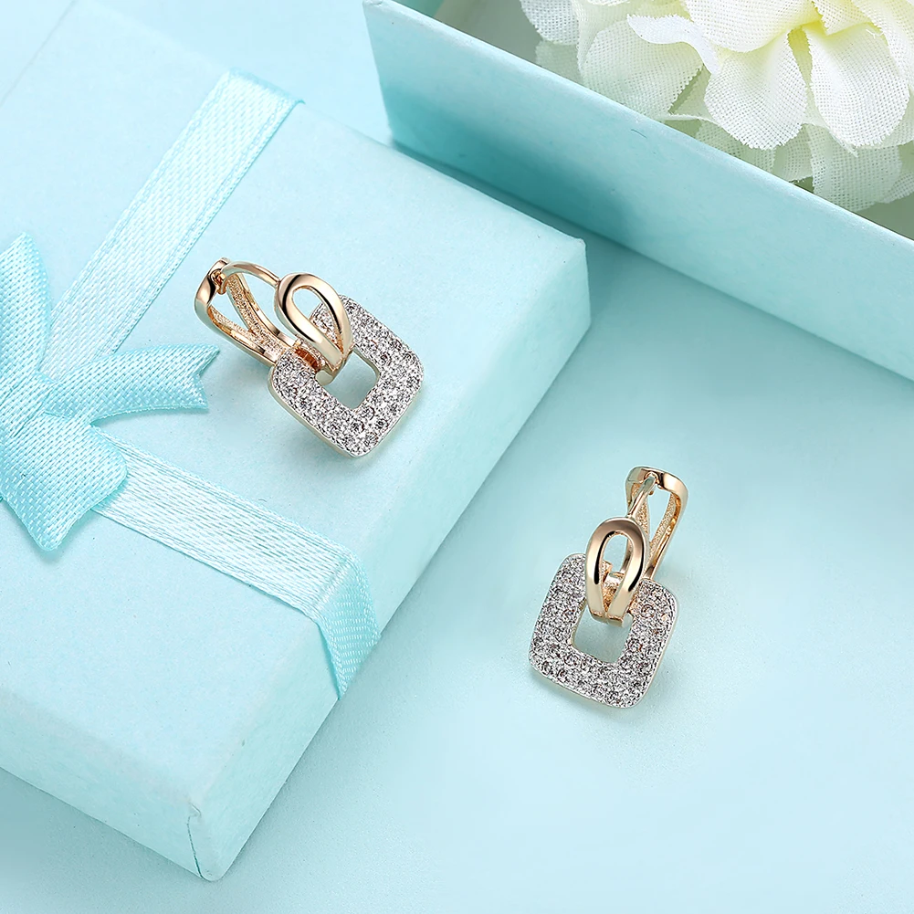 Новое поступление серьги золотого цвета для женщин низкая цена Senhoras brincos Damen-ohring