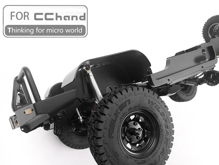 Metail переднее внутреннее крыло для RC4WD TF2 4runner body + шасси TF2|Детали и аксессуары| |