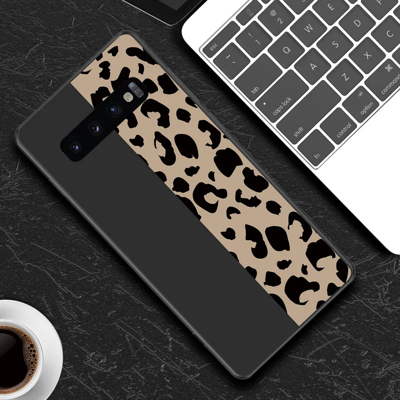 T2 Lovebay чехол для телефона для samsung Galaxy S8 S9 S10 Plus S10 Lite Note 8 9 модный Леопардовый принт Мягкий Силиконовый ТПУ для S10 чехол для телефона - Цвет: T2