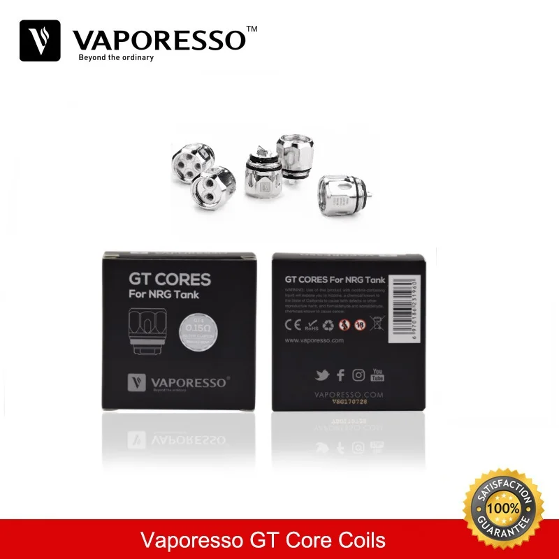 

Vaporesso CCELL Core GT4 GT8 GT2 GT6 GT fit for Stick V8 BabyTank Revenger Swag Switcher Kit Vape Coil Atomizers 3pcs/lot