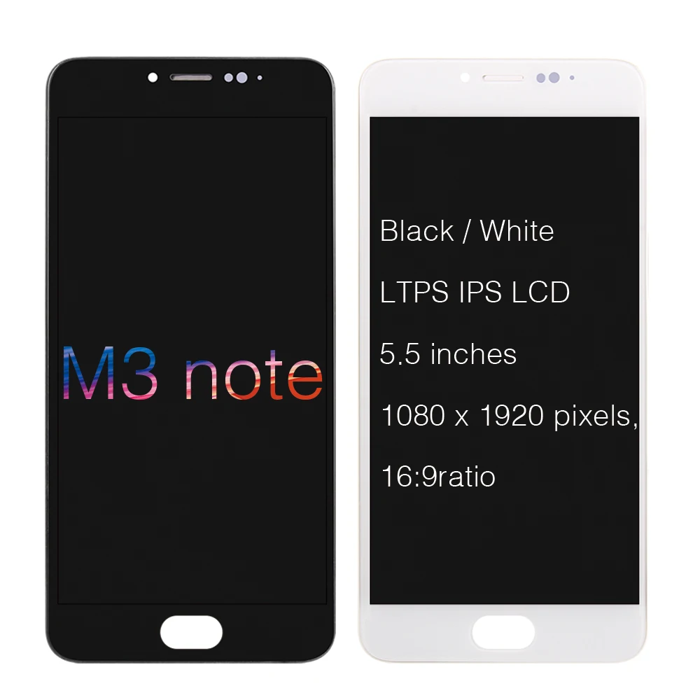 Srjtek для Meizu meilan M3/ Note 3 L681H ЖК-дисплей + кодирующий преобразователь сенсорного