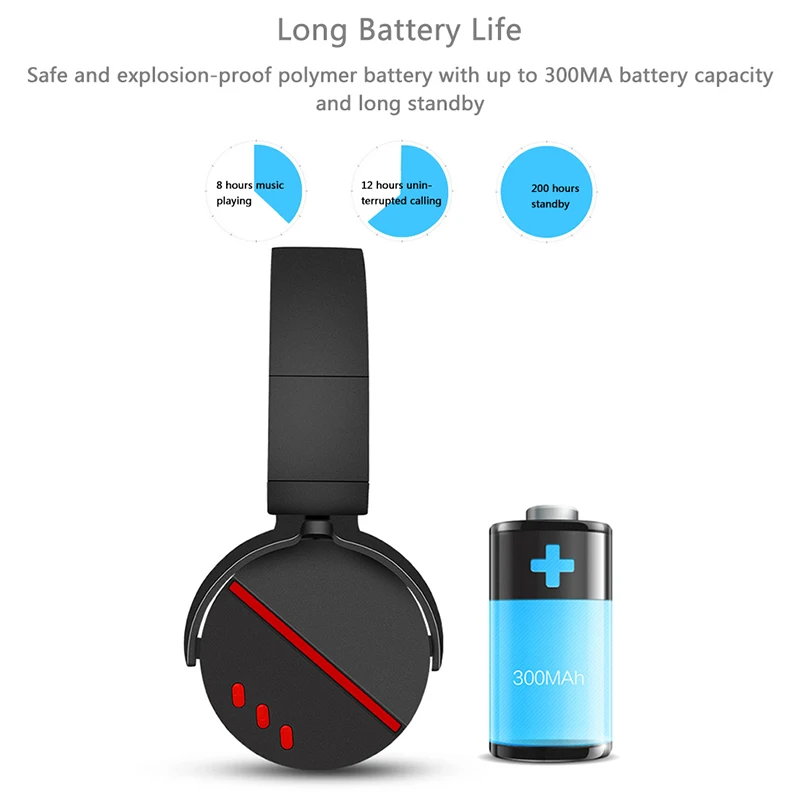 Наушники Bluetooth 4,1 беспроводные наушники гарнитура Высокая точность стерео Бас складной шлем геймер с микрофоном auriculares