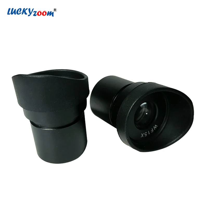 Тринокулярный микроскоп Lucky Zoom 30 5 мм 15x поле зрения 15 Стерео Зум линза окуляра
