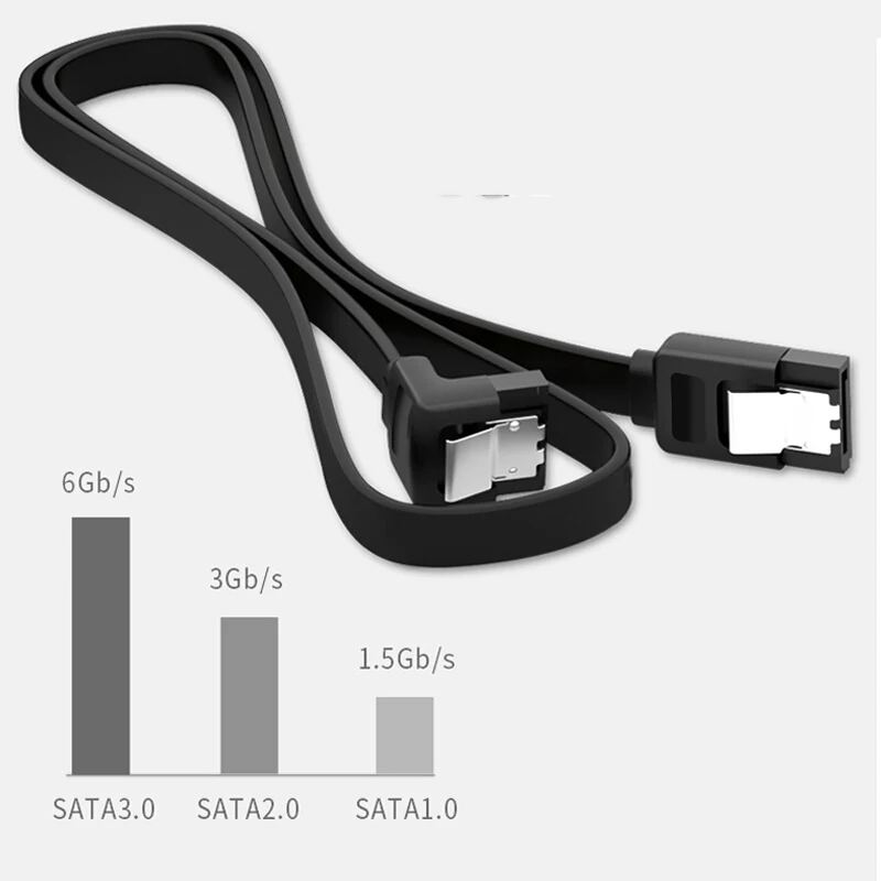 SATA кабель 3 0 на жесткий диск SSD HDD Sata прямой правый угол для Asus MSI Gigabyte материнская