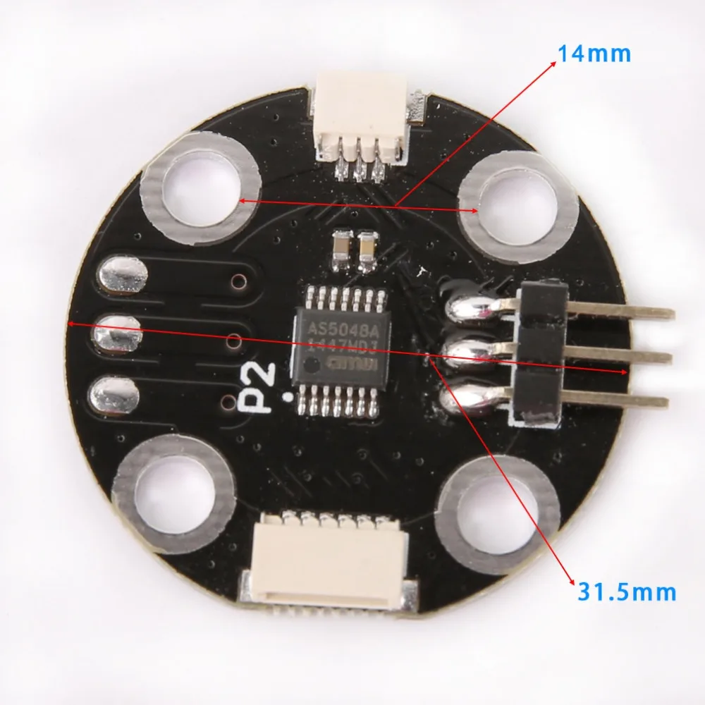Магнитный кодировщик AS5048A для Alexmos BaseCam Electronics Карданный контроллер и бесщеточный