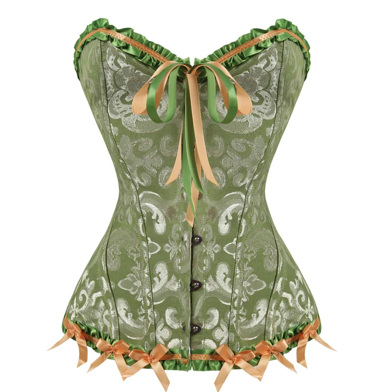 Женский корсет большого размера плюс сексуальные хлопковые корсеты со шнуровкой