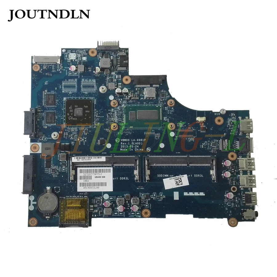 JOUTNDLN для Dell 5537 3537 материнская плата PN MXM3Y 0MXM3Y с фотоэлементами ЦП VBW00 | Компьютеры и