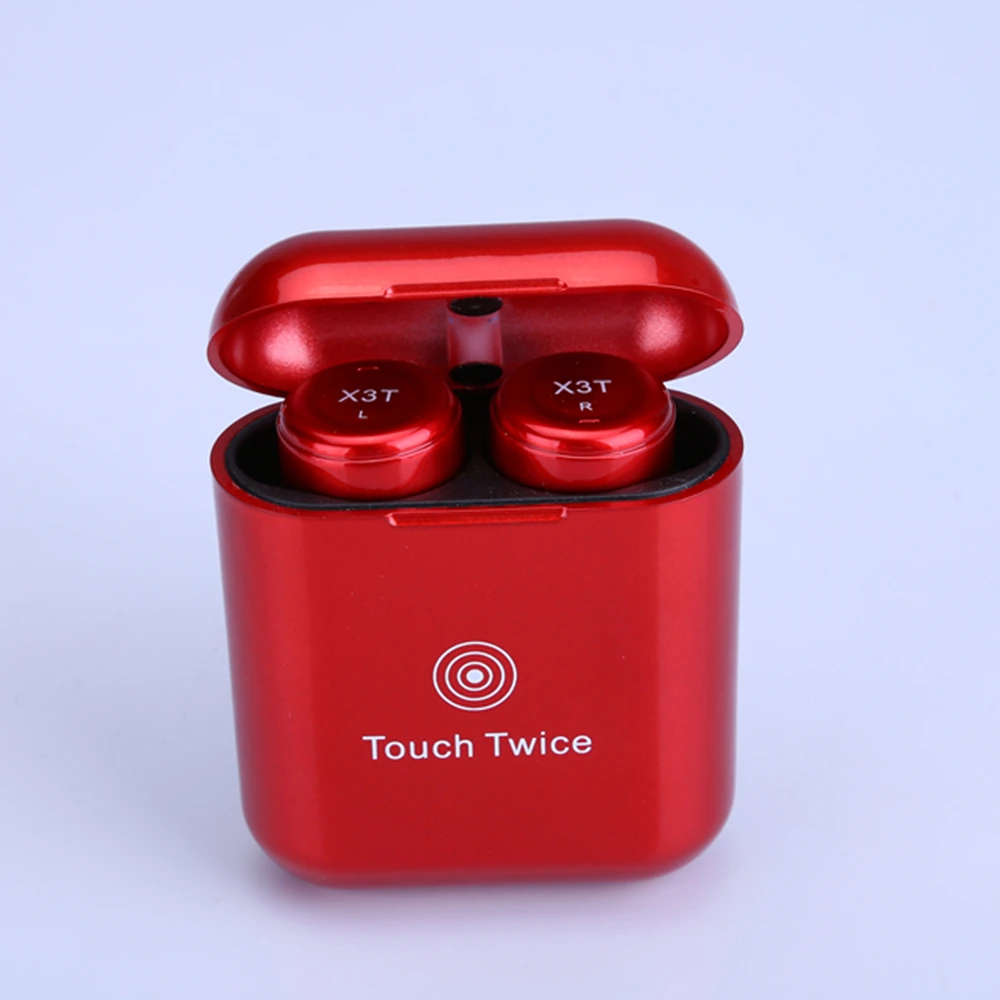 Наушники X3T TWS Беспроводная Bluetooth 4 2 гарнитура наушники wtih зарядное устройство