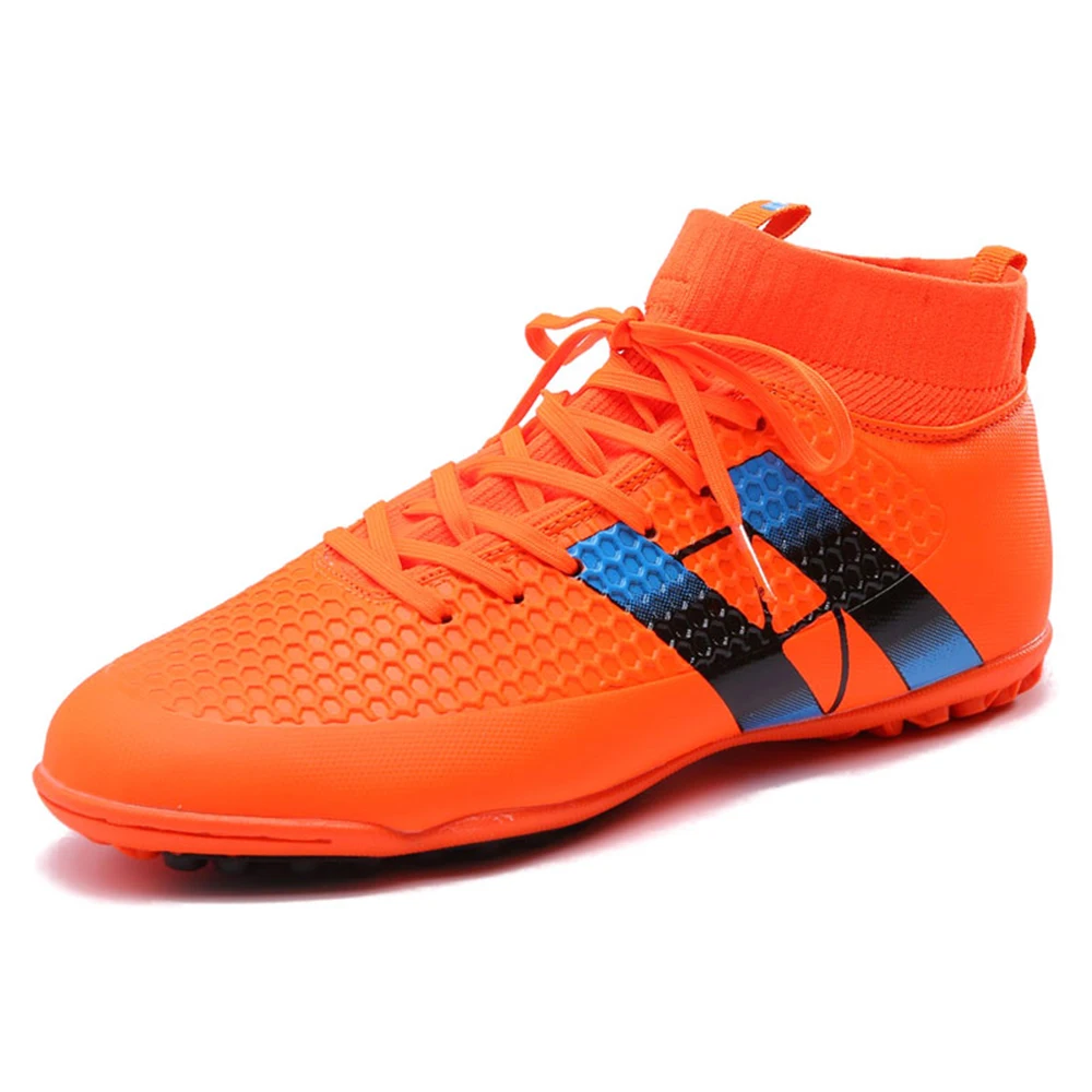 spike soccer football shoes high ankle men crampon boots superfly original cleats futzalki sneakers | Спорт и развлечения