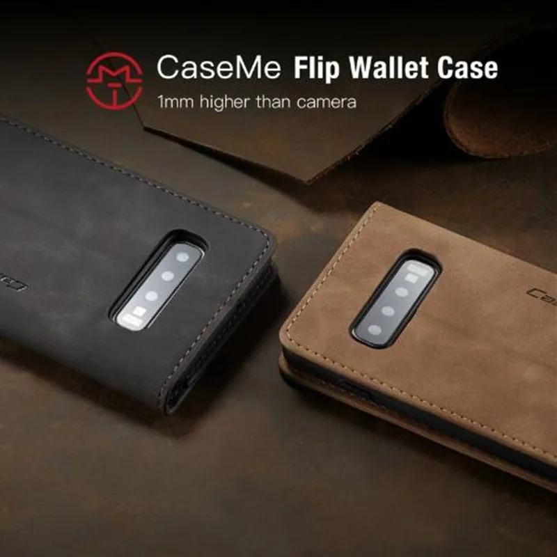Магнитный чехол CaseMe для iPhone 11 Pro Max кожаный чехол-бумажник телефона Samsung S10 S10e S9 S8 Plus