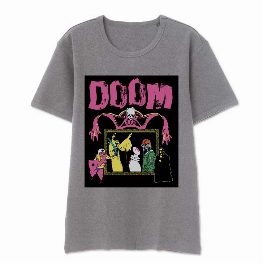 Новое поступление классический doom Metal Rock Band Tee Мягкий дышащий хлопок летняя