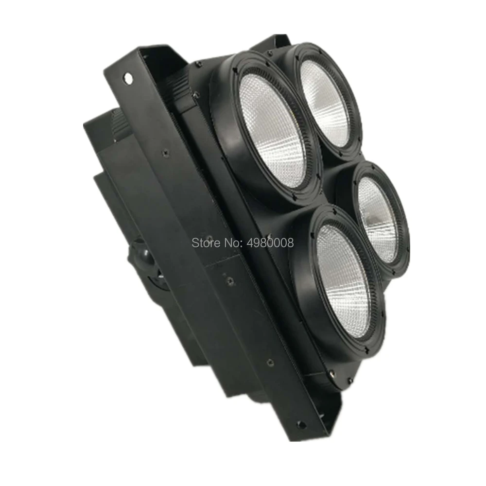 4x100 Вт LED COB свет DMX сценический эффект освещения Par холодный + теплый белый 400