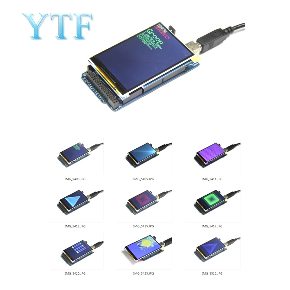 Модуль цветного TFT-экрана 3 5 дюйма 320X480 Ultra HD для Mega2560 и (с сенсорным экраном) |