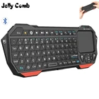 Беспроводная Bluetooth-клавиатура Jelly Comb 3,0 с сенсорной панелью для Smart TV, ноутбука, с поддержкой IOS и Windows, портативная клавиатура для системы Android