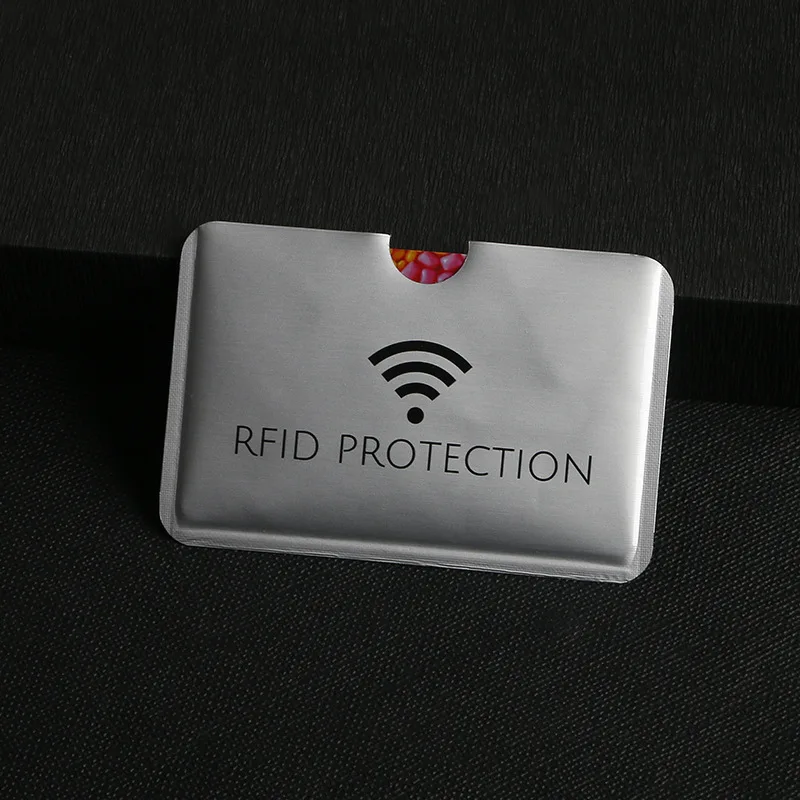 Держатель анти RFID визитки Унисекс Чехол для кредитной карты Защита держателя ID