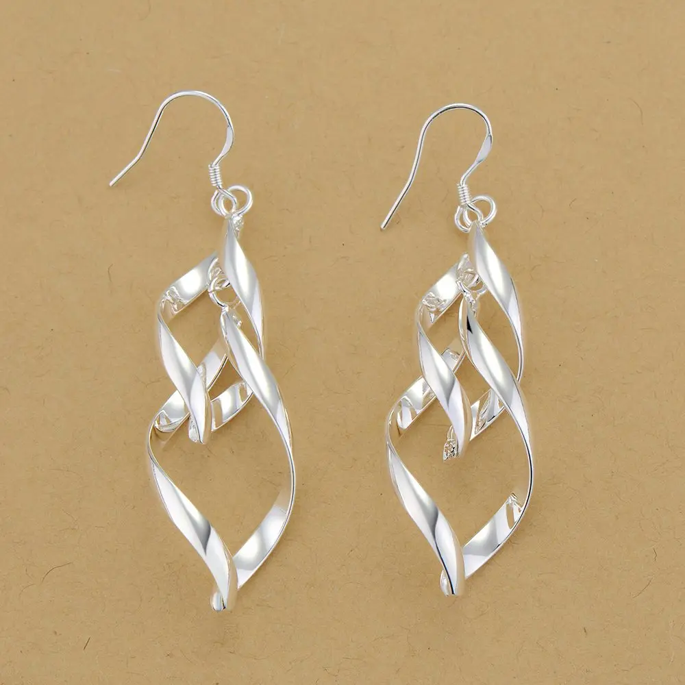 Женские посеребренные серьги в форме листьев XLAVACBY YCDWANTW|earrings pearls jewelry|jewelry box for