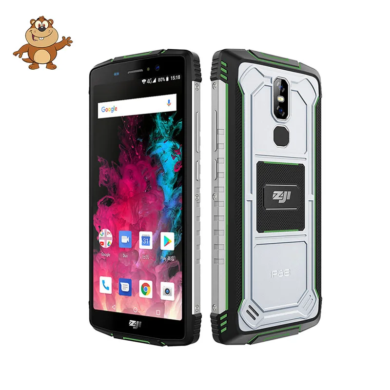 HOMTOM ZOJI Z11 4 Гб 64 ГБ 10000 мАч IP68 водонепроницаемый прочный мобильный телефон 5 99