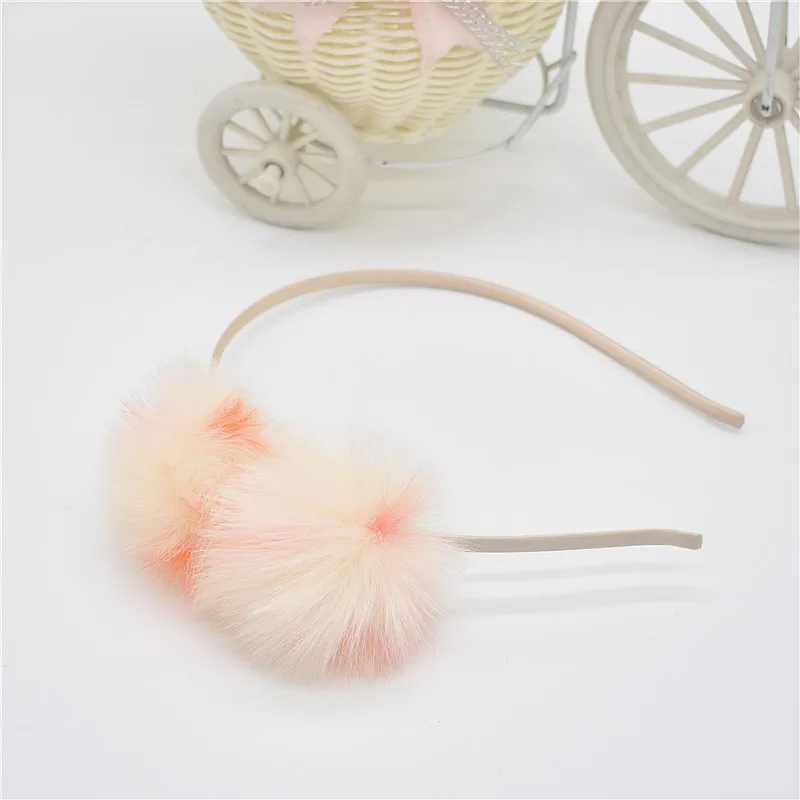 Милая Красивая повязка для волос девочек на голову с заячьими ушками большой