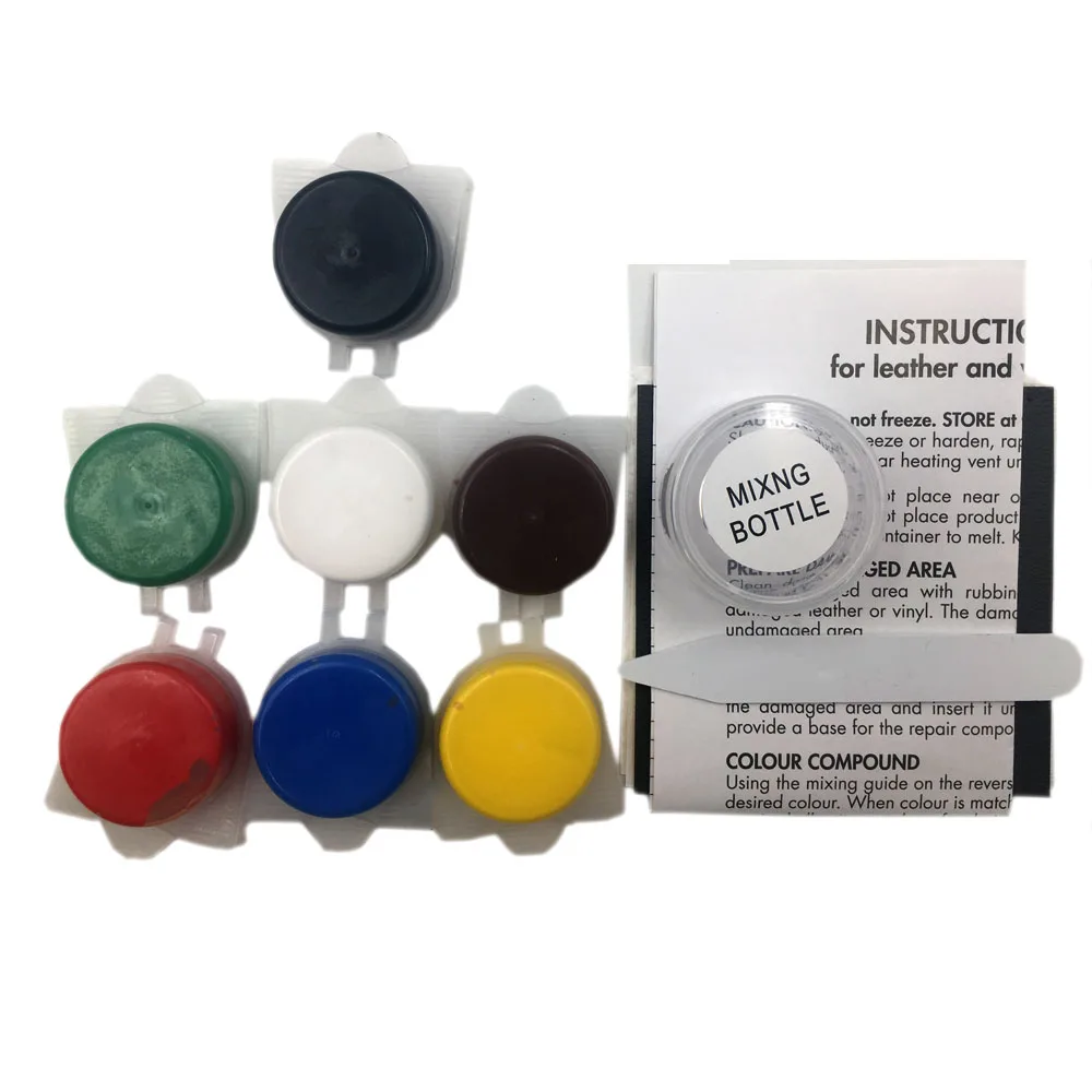 Набор для ремонта кожи и винила без нагрева | Автомобили мотоциклы