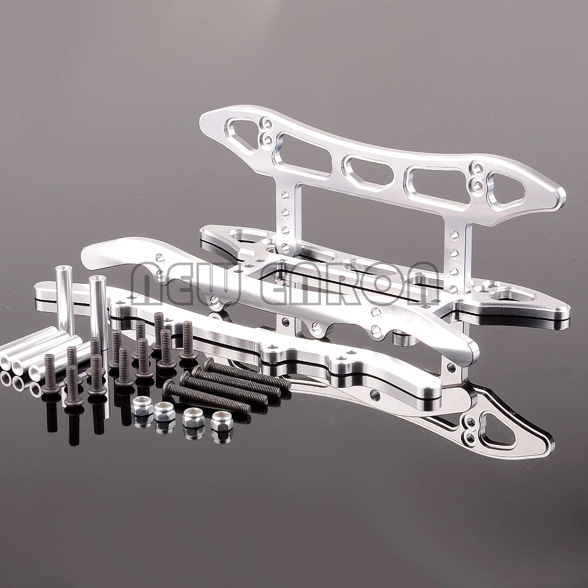 Новый комплект ENRON RC 1:10 CNC с алюминиевым шасси салазки для радиоуправляемого