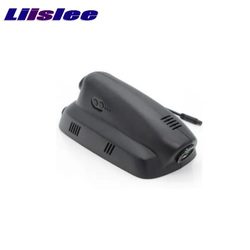 Черный LiisLee автомобильный дорожный рекорд WiFi DVR Dash камера вождения видео рекордер для peugeot 3008 - Название цвета: Черный