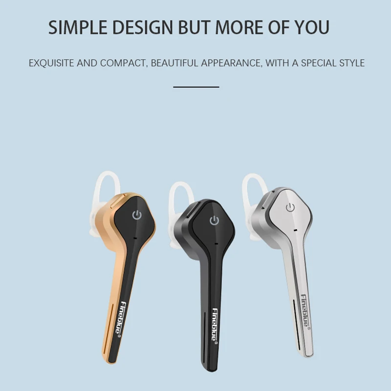 Fineblue HD998 Беспроводная гарнитура Bluetooth наушники мини бизнес портативный с