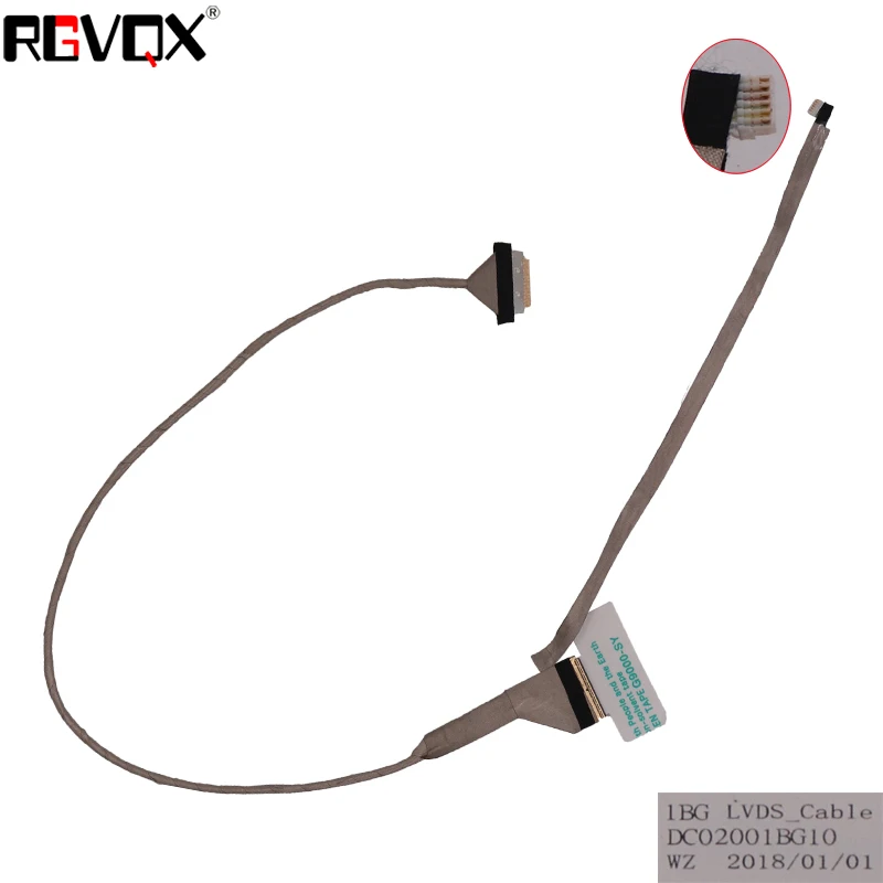 Новый ноутбук кабель для TOSHIBA C660 C660D C665 C665D version2 PN: DC02001BG10 Замена Ремонт ЖК LVDS|laptop