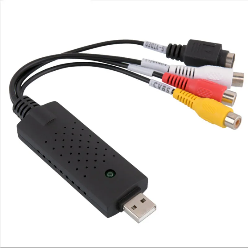 Pro USB видео тюнер карта ТВ DVD VHS записывающая Аудио AV адаптер одна захвата для