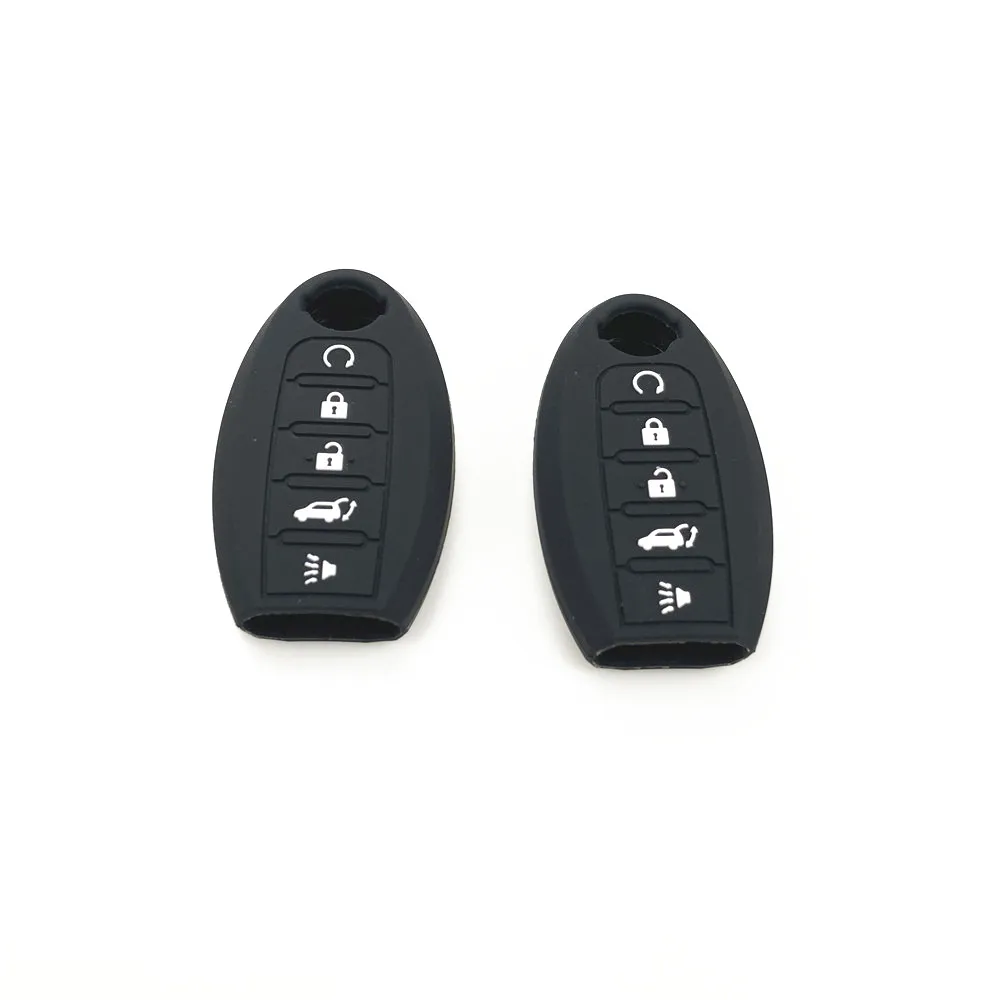 Автомобильные аксессуары силиконовый 5 кнопок пульт дистанционного ключа чехол