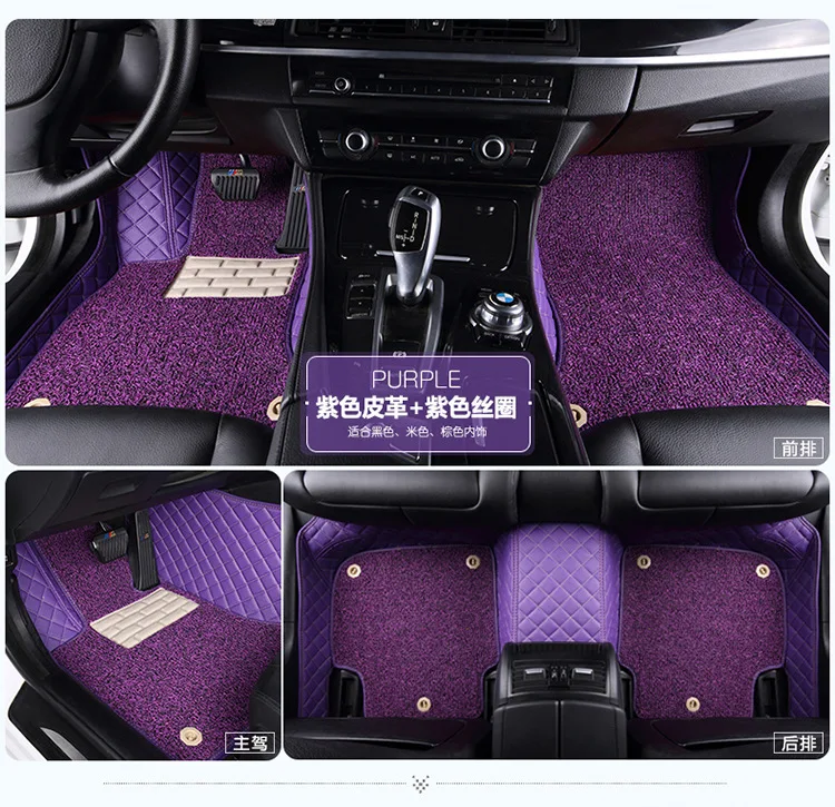 Myfmate автомобильные коврики для Ford Focus Mondeo Transit Custom Fiesta S-MAX Explorer KUGA Escape Mustang Tourneo Edge Everest Fiesta