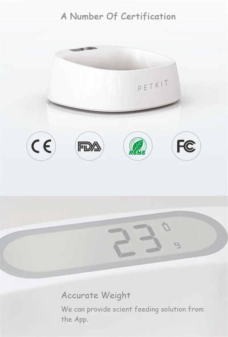 PETKIT Pet smartbowl миска для еды для собак цифровая миска для кормления подставка для умного взвешивания большая собака медленная питательная миска миски для питья comedero perro