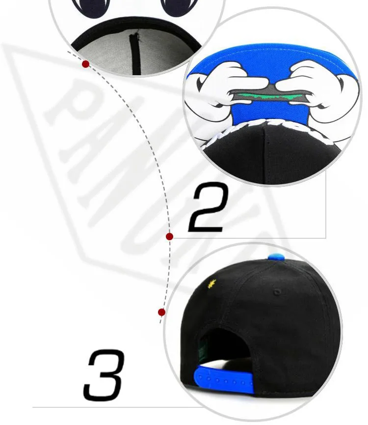 PANGKB бренд ROLLIN быстро CAP рисунком Больших Глаз в стиле хип-хоп snapback шляпа мужчины женщины взрослых Открытый Повседневный ВС бейсболка bone