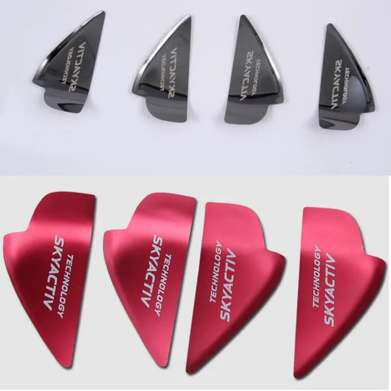 

Stainless Steel Car Inner Door Bowl Sticker interior moulding Covers For MAZDA CX-5 CX5 2015 2016 2017 2018 Car Styling