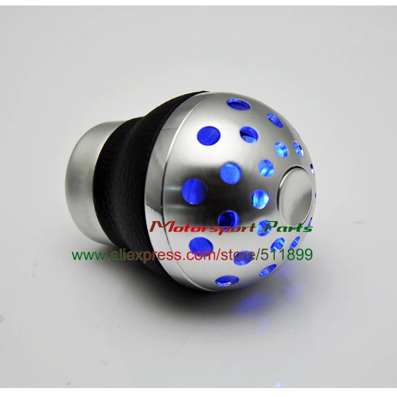Free Shipping Red LED Car Gear Knob Blue Light Racing Shift Universal Fitment With Button | Автомобили и мотоциклы