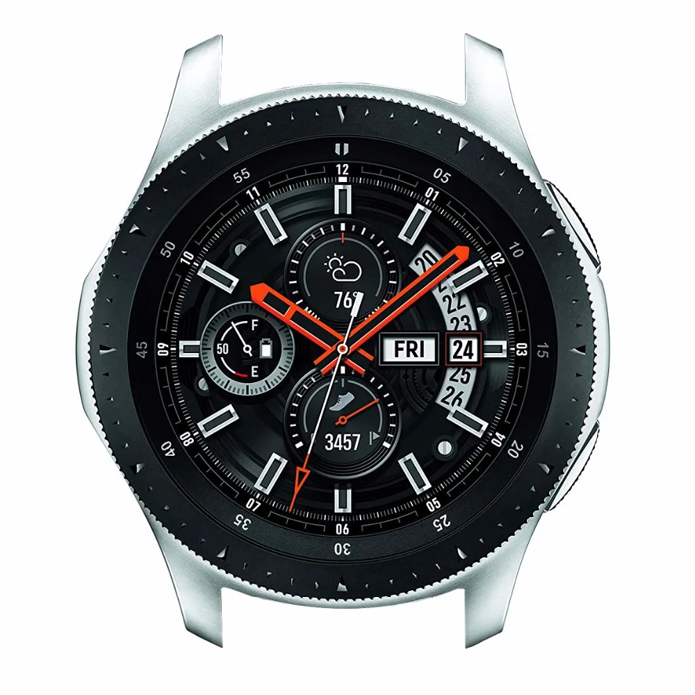22 мм силиконовый резиновый ремешок для часов Quick Release Plate для samsung Galaxy Watch 46mm(SM-R800) Сталь застежка ремень наручный браслет