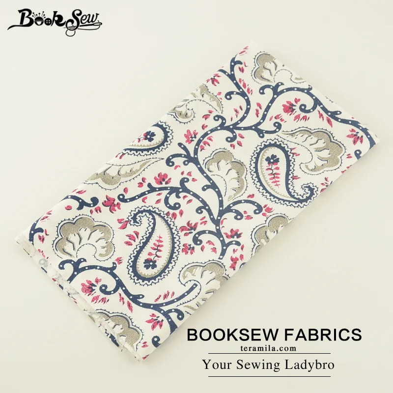 Booksew Новое поступление домашний текстиль 100% хлопок саржевая ткань для лоскутного