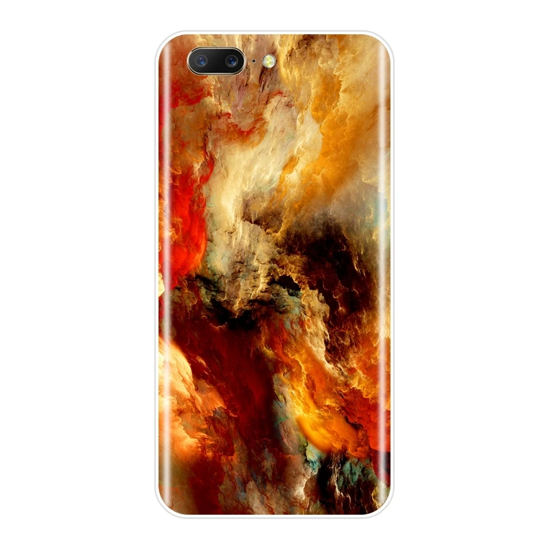 Задняя крышка для One Plus 6 6T 5 5T 3 3T художественный красочный абстрактный Рисунок