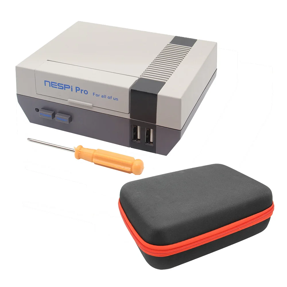 Bundle 3 Чехол NESPi Pro с RTC Raspberry Pi 3 B+ Plus, Классический чехол NES в стиле игровой консоли для Raspberry Pi 3 Model B+, 3B - Цвет: Bundle 3