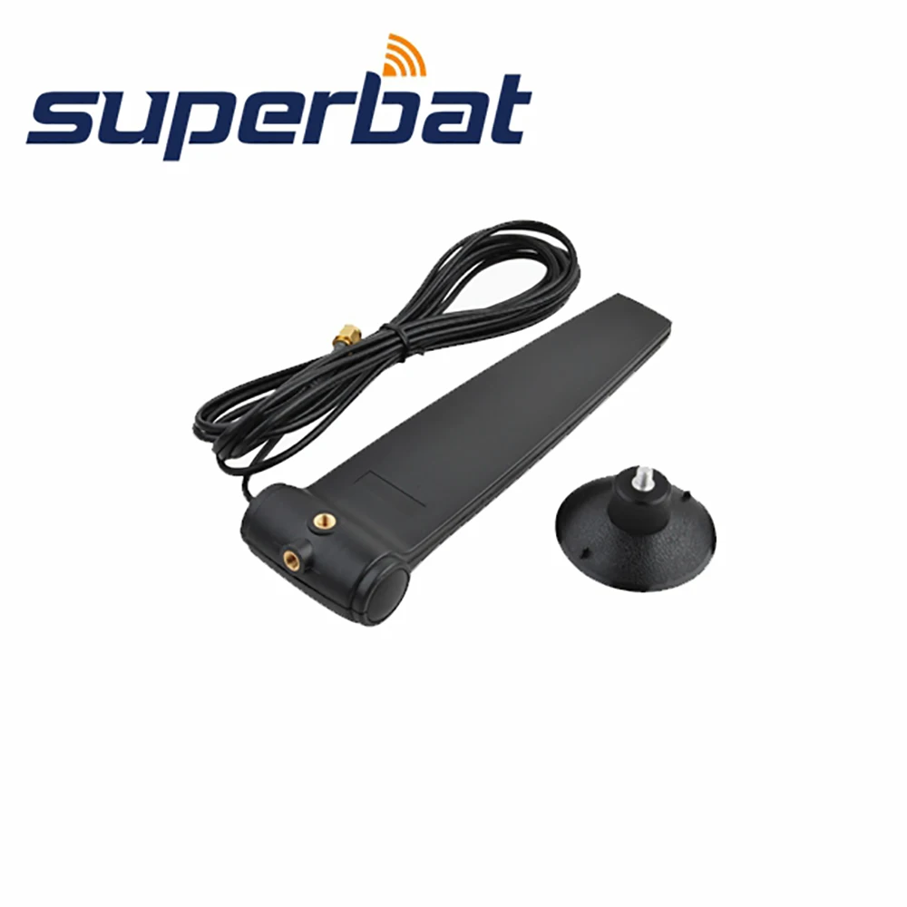 

Superbat 2.4GHz 9dBi WiFi Antenna Directional Booster Wireless WLAN Aerial RP-SMA Male Connector 3M Extension Cable