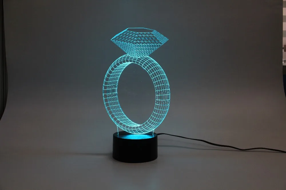 YJM 2816 7 Красочный сладкий DIY подарок на день Святого Валентина женская модель 3D