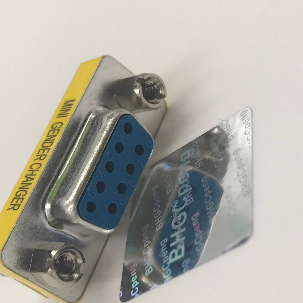 2 шт. разъем DB9 9-9 контактов