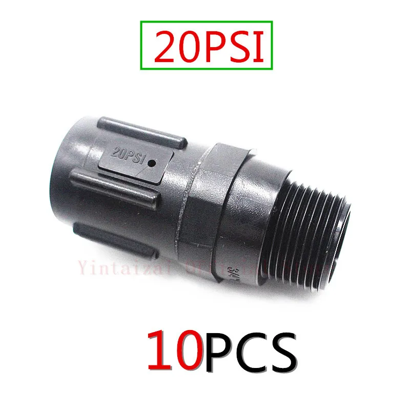 Прессовые регуляторы давления 10 шт. 15PSI 45PSI с 3/4 &quotFHT x MHT шланг поток воды давление