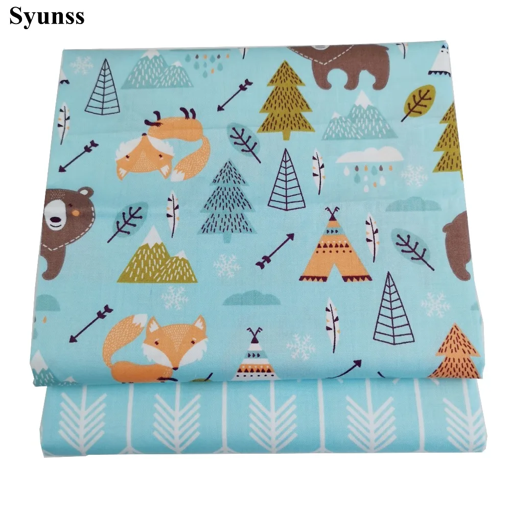 Syunss Diy лоскутная ткань для стеганых детских кроваток подушки платье шитье Tissus