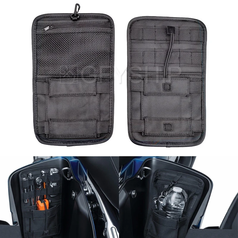 Для Harley Touring Road King Glide Street скользящий Electra Ultra-Classic FLT FLHT Saddlebag Органайзер жесткие